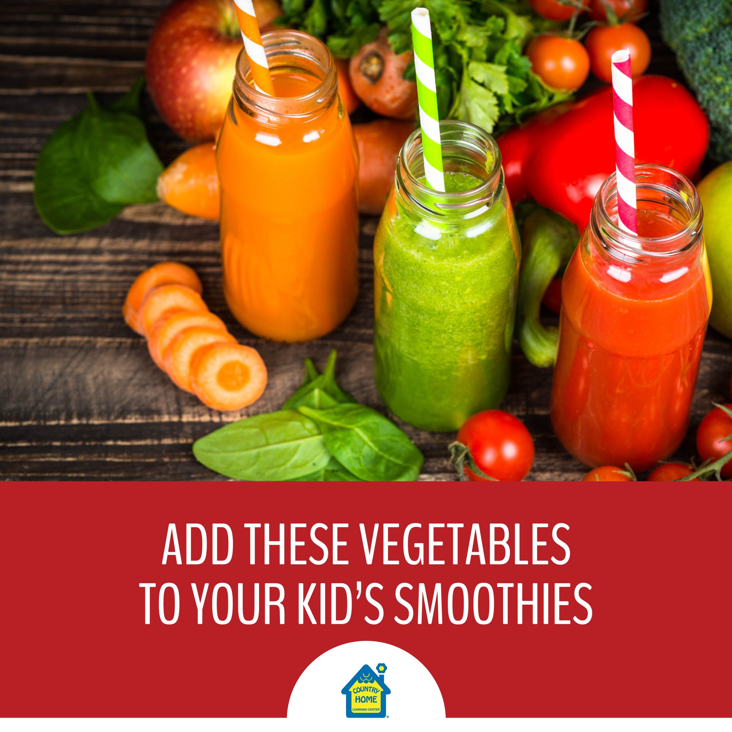 Vegetables for Kid Smoothies