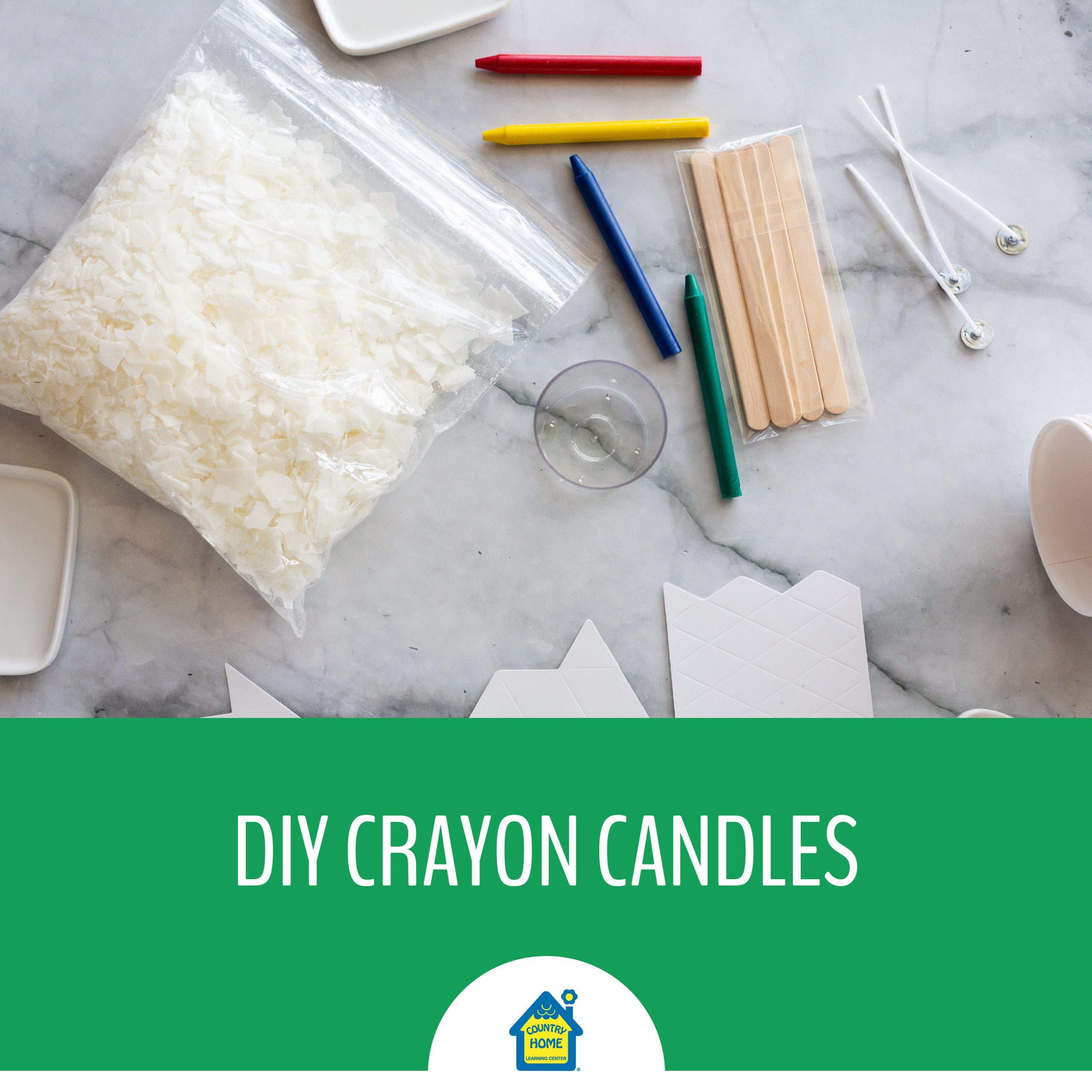 DIY Crayon Candles
