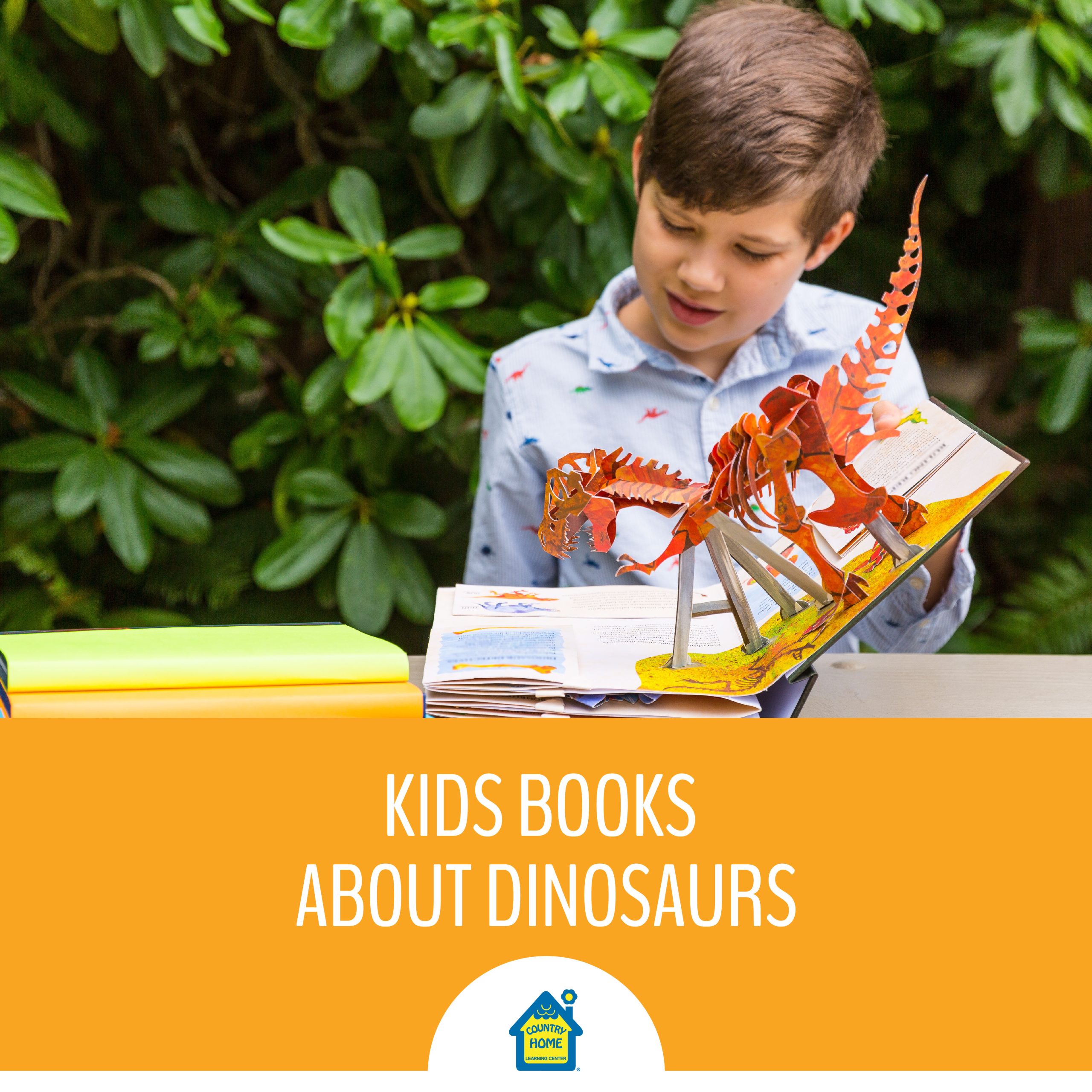 Kids Books About Dinosaurs - CHLC - San Antonio Daycare