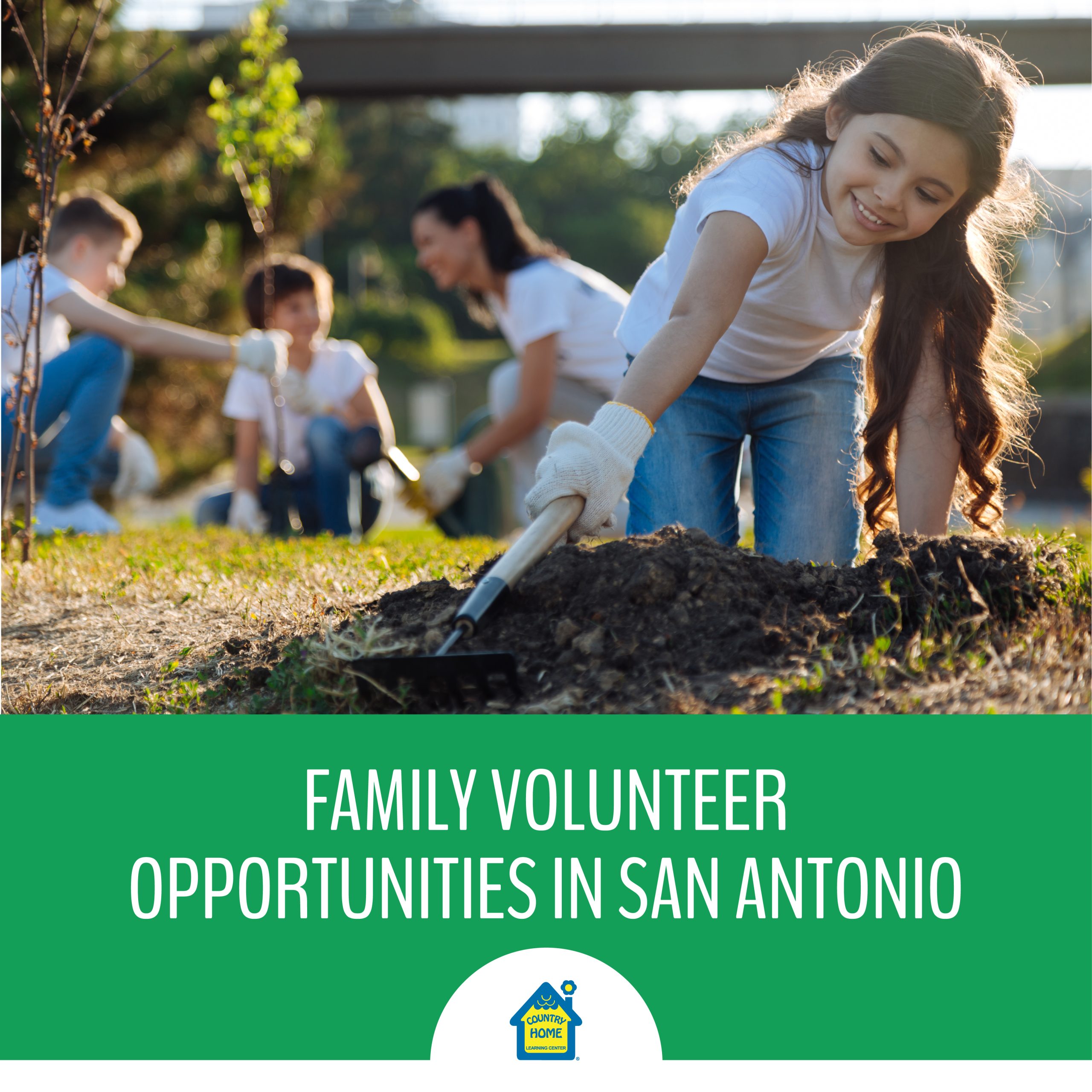 Family Volunter Opportunities in San Antonio