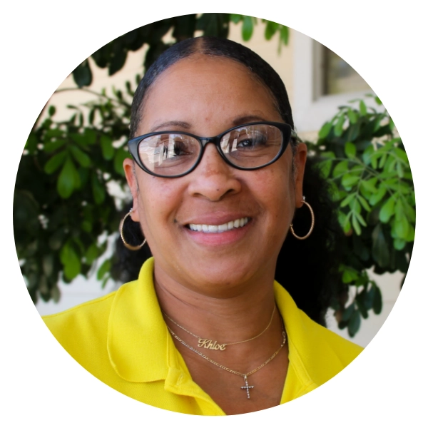 Ms. Michelle, Office Assistant at Country Home Learning Center in Live Oak, Texas.