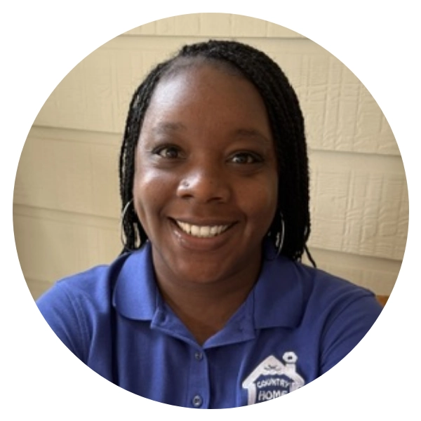 Ms. Shahera, Office Assistant at Country Home Learning Center.